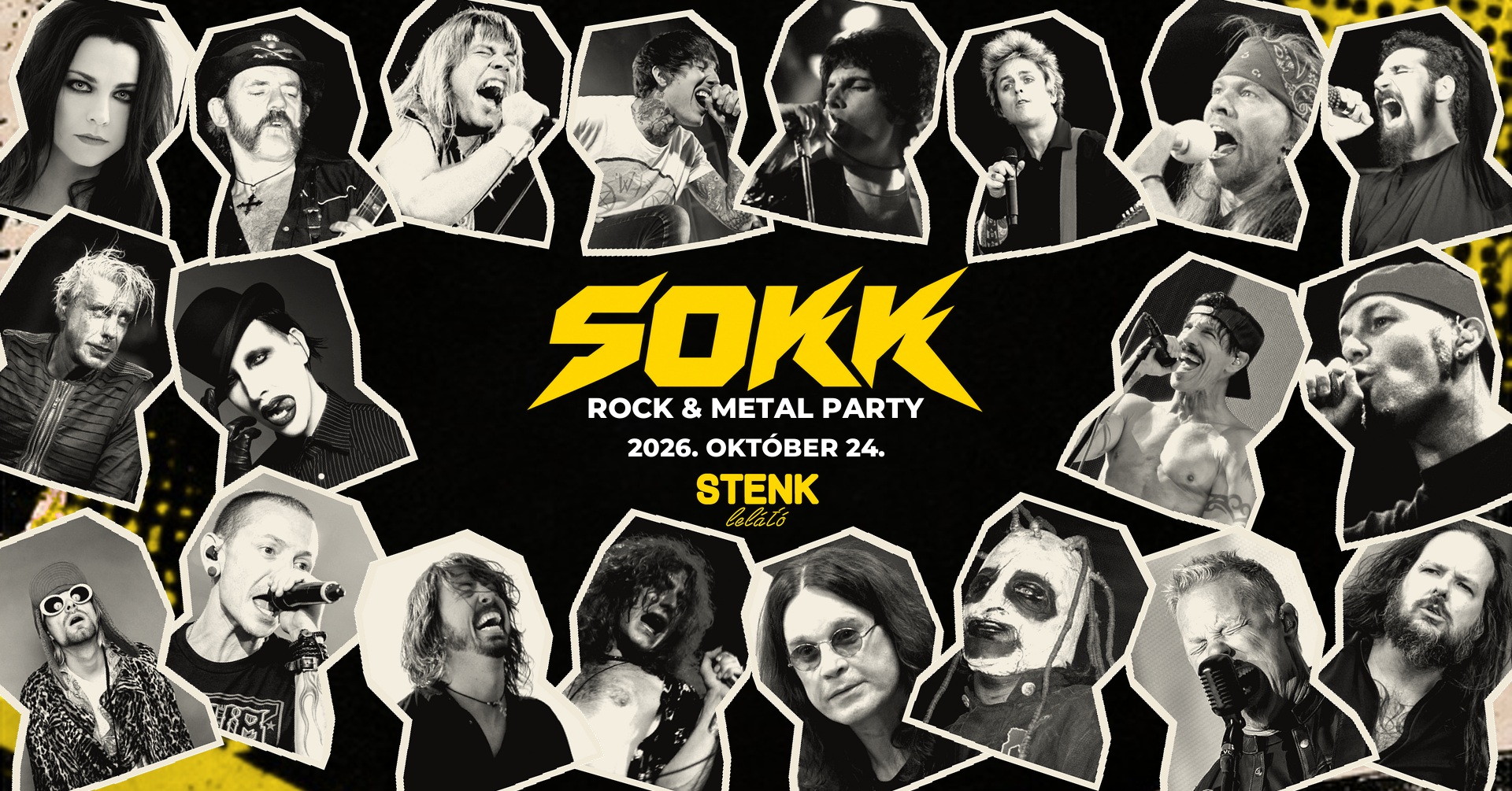 SOKK Rock & Metal Party – október 24., STENK Lelátó